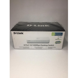 8 PORT DLINK DES 1008C